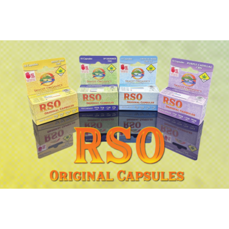 330mg Purple Cadillac RSO Capsules CBN