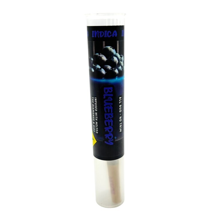 COWL Blue Razzberry flavored infused 3 pack pre roll 2.4g