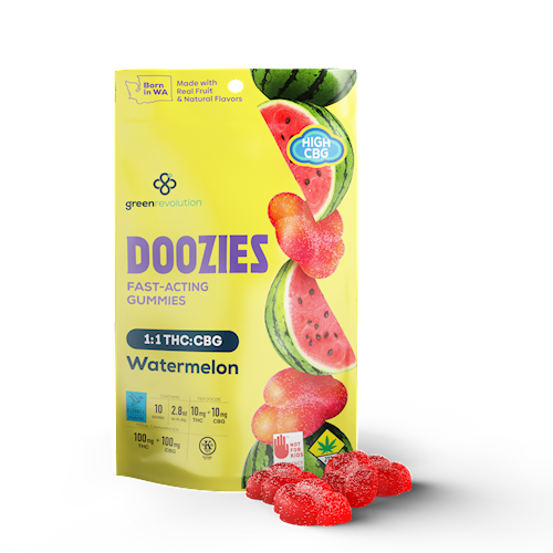 Green Revolution - Doozies - CBG Watermelon Fly 1:1 10pk