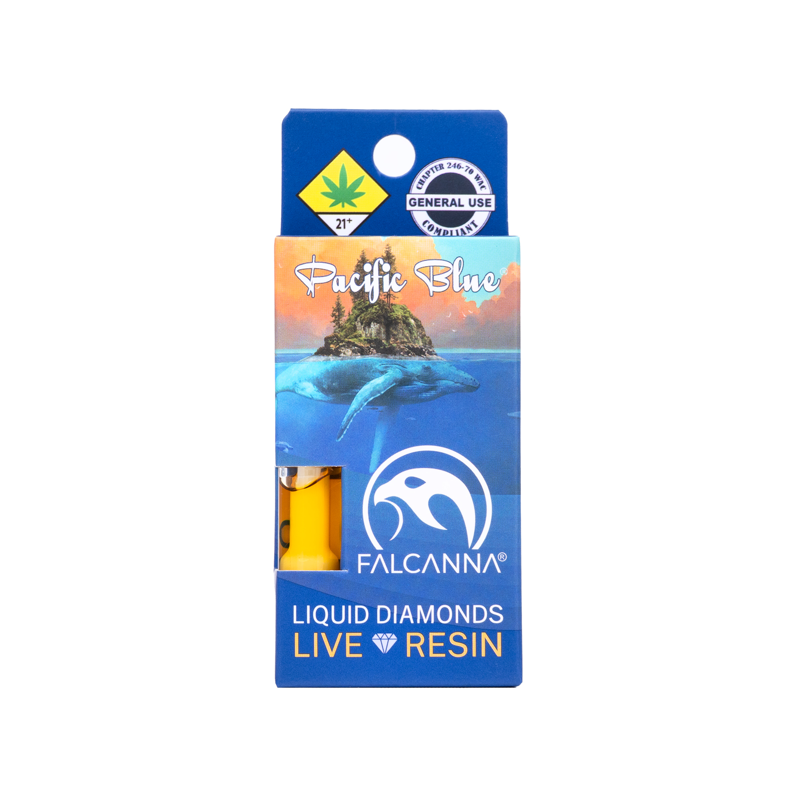 Pacific Blue Live Resin Cartridge | Falcanna - 1g, Vapes - Lux Pot Shop  Lake City
