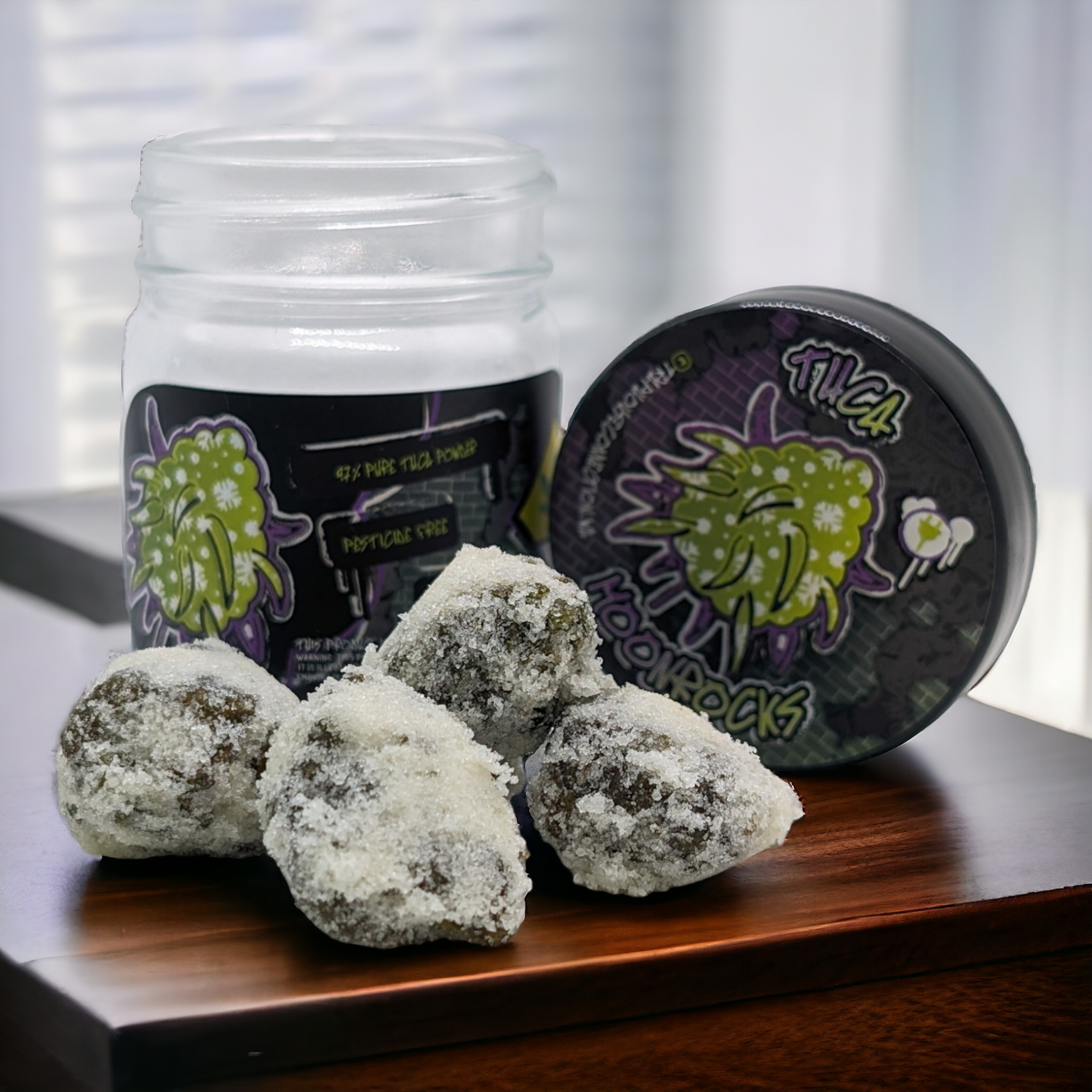 Trap House Connection - Lime Sherbet THCa Moonrocks