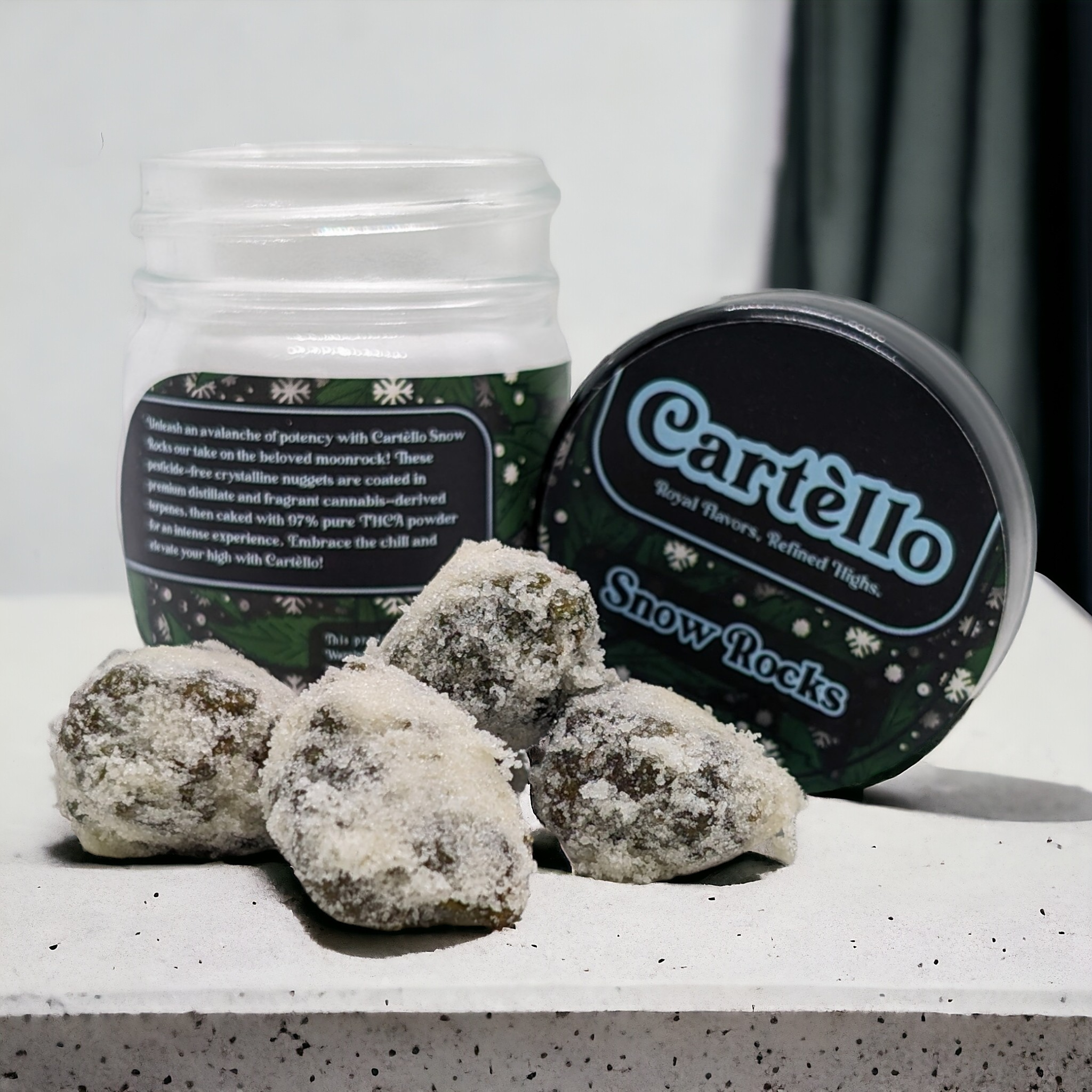 Cartello Cannabis - Acapulco Gold THCa Snow Rocks