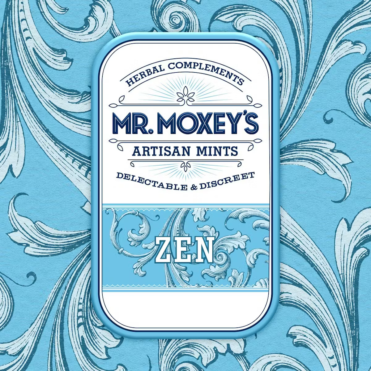Mr. Moxey's Mints Zen Peppermint 40:1 CBD 500mg 20pk