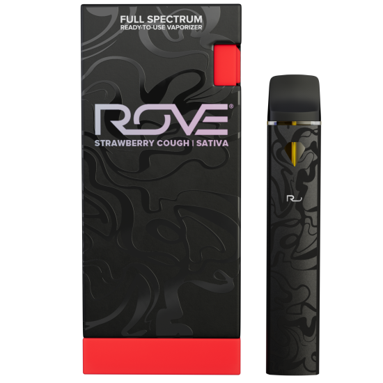 Rove - Diamond Series - Strawberry Cough Full Spectrum Pod with Battery