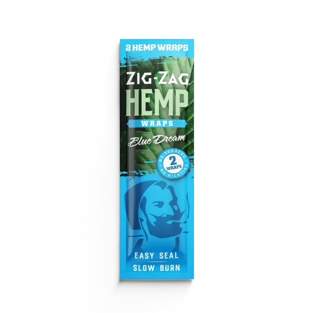 ZIG ZAG HEMP WRAPS BLUE DREAM