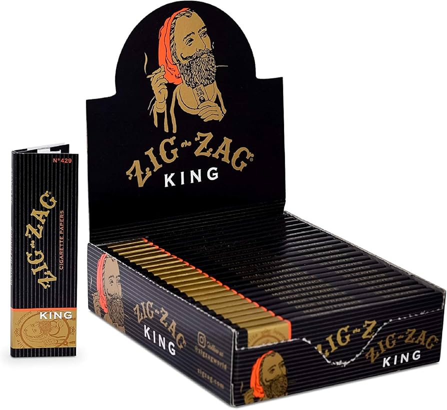King Sized 429 White Rolling Papers
