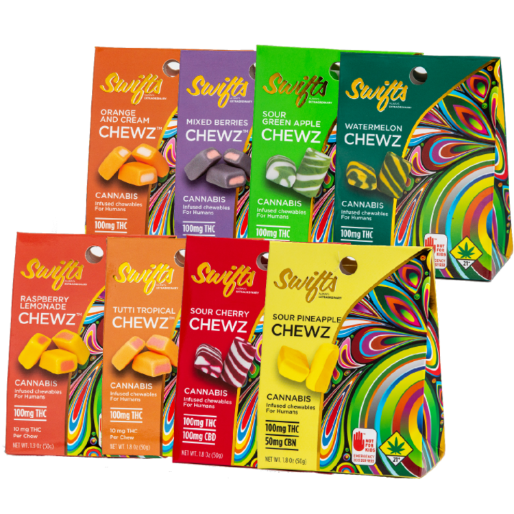 100mg Mixed Berries Soft Candies