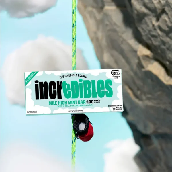 Incredibles | Chocolate Bar | Mile High Mint | 100mg/10pc