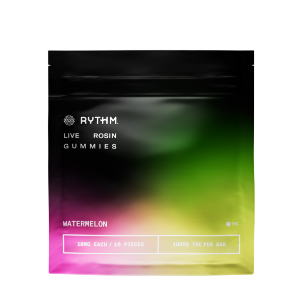 Rythm | Live Rosin Gummies | Watermelon | 100mg/10pk