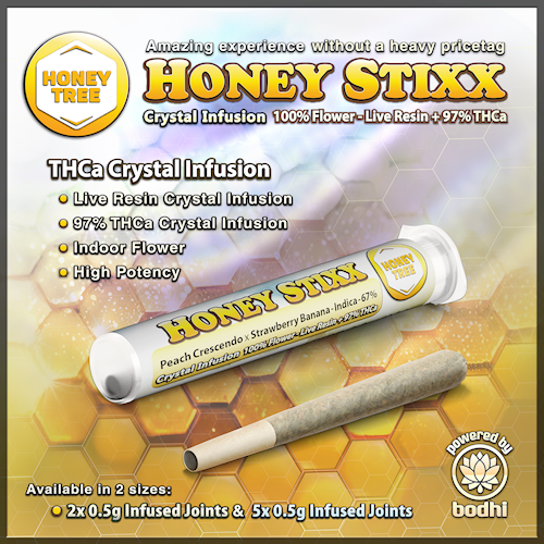 Bodhi High - Runtz x Wedding Cake Live Resin Crystal Infused Honey Stixx 2pk