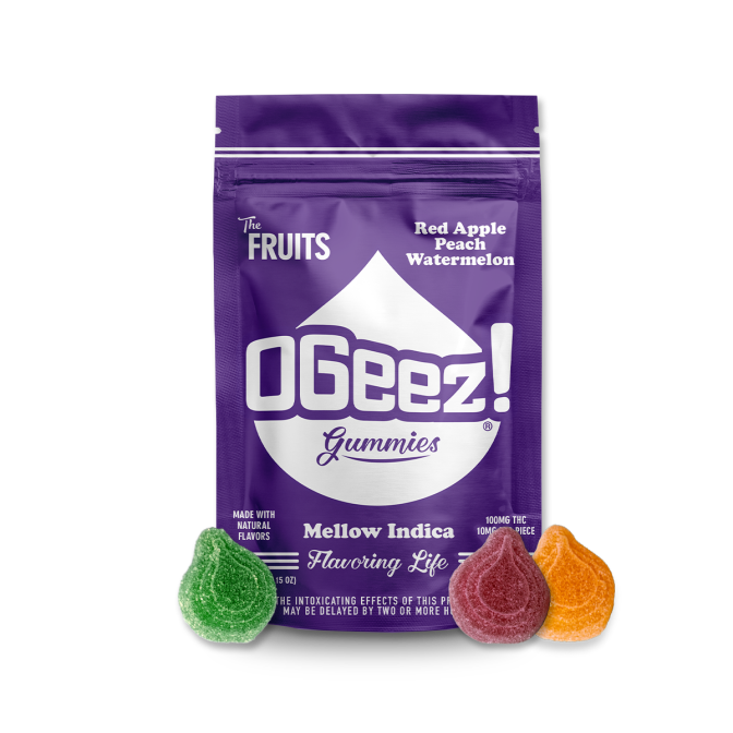 OGeez! | Gummies | The Fruits (Indica) | 100mg/10pk