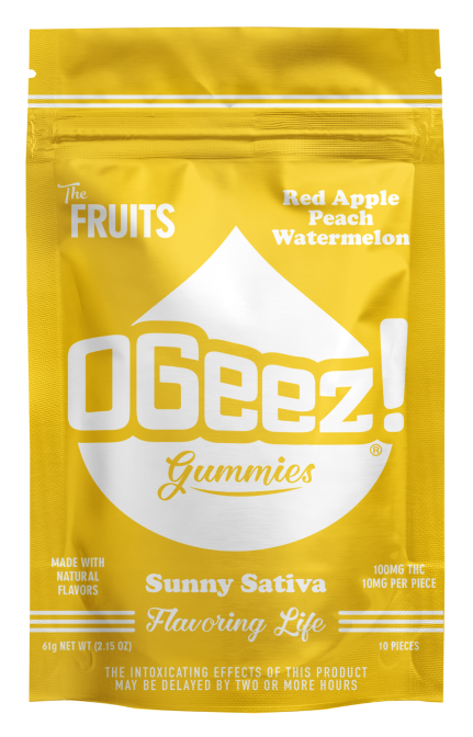 OGeez! | Gummies | The Fruits (Sativa) | 100mg/10pk