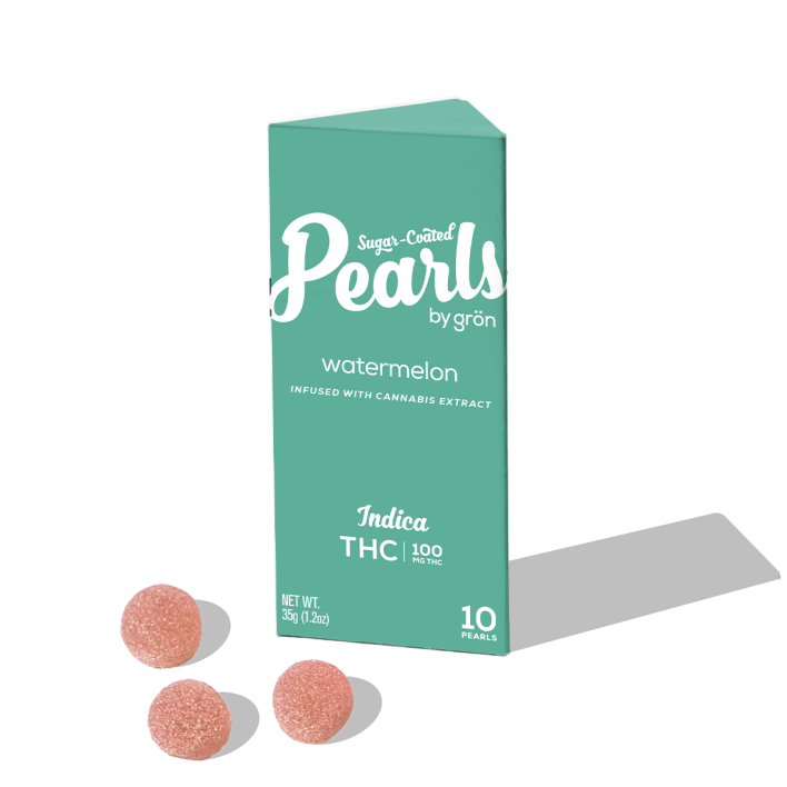 Pearls by Gron | Gummies | Watermelon | 100mg/10pk