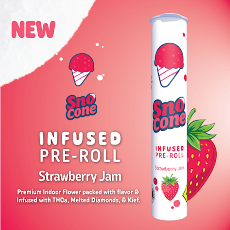 Infused Pre Roll 0.8g Strawberry