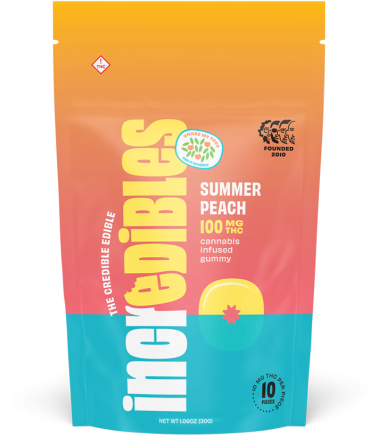 Incredibles | Gummies | Summer Peach | 100mg/10pk