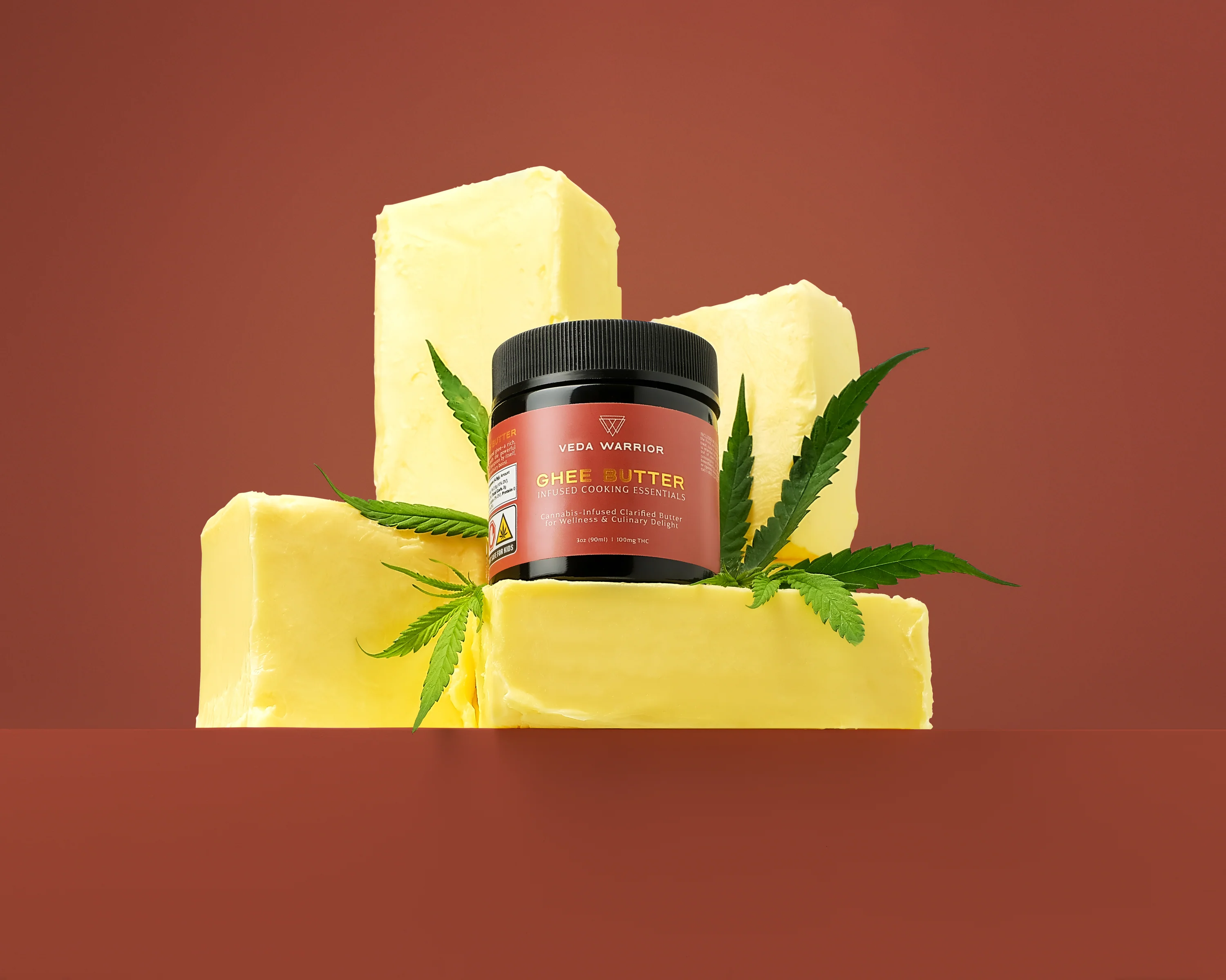 Veda Warrior | Cooking Ingredients | Infused Ghee Butter | 100mg/3oz