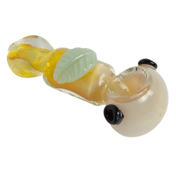 4.5" Super Thick Fumed HP w/ Leaf | Hand Pipe | Generic