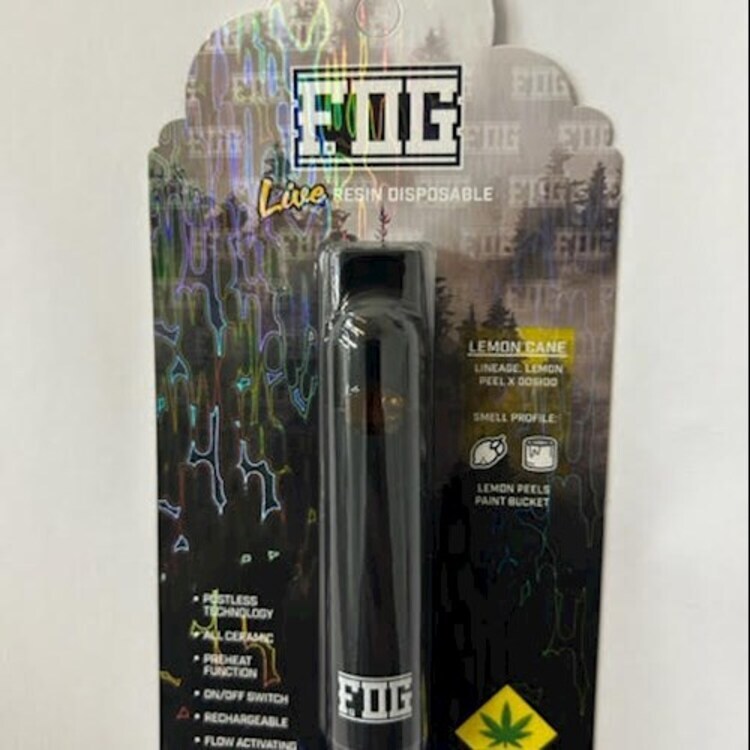 Live Resin Disp Burnt Orange