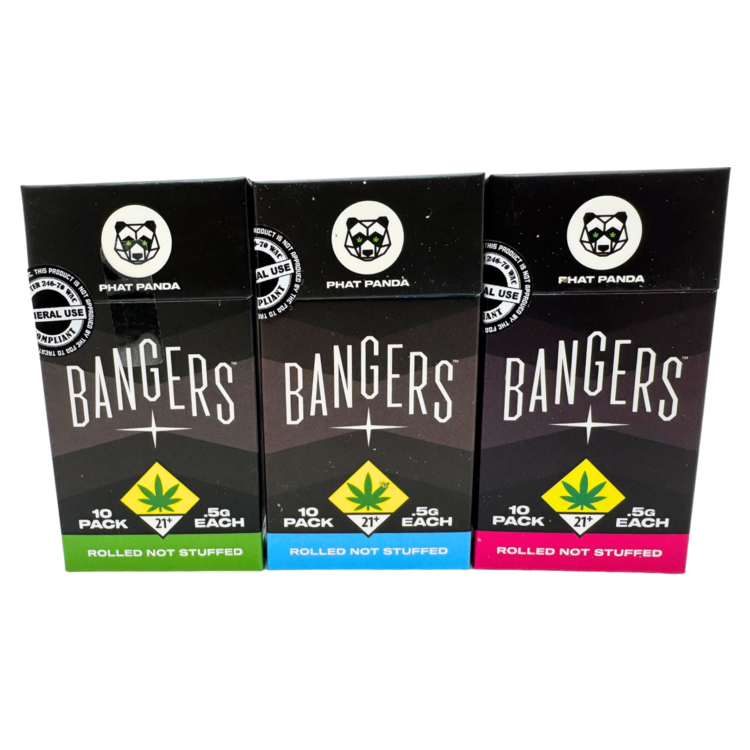 .5g x10 Preroll Pack Bangers Mac Zorris Phat Panda