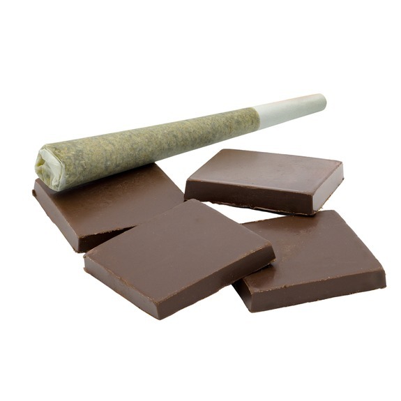 Chocolate Brownie (Single) THC 100mg - Hapy Kitchen