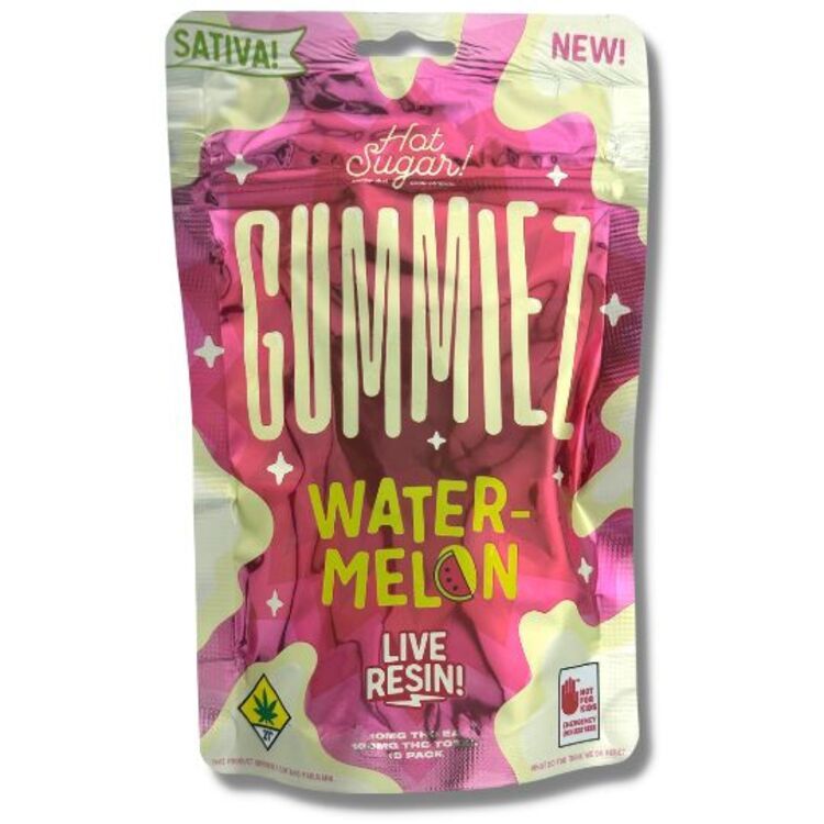 Watermelon Live Resin Gummiez Sativa