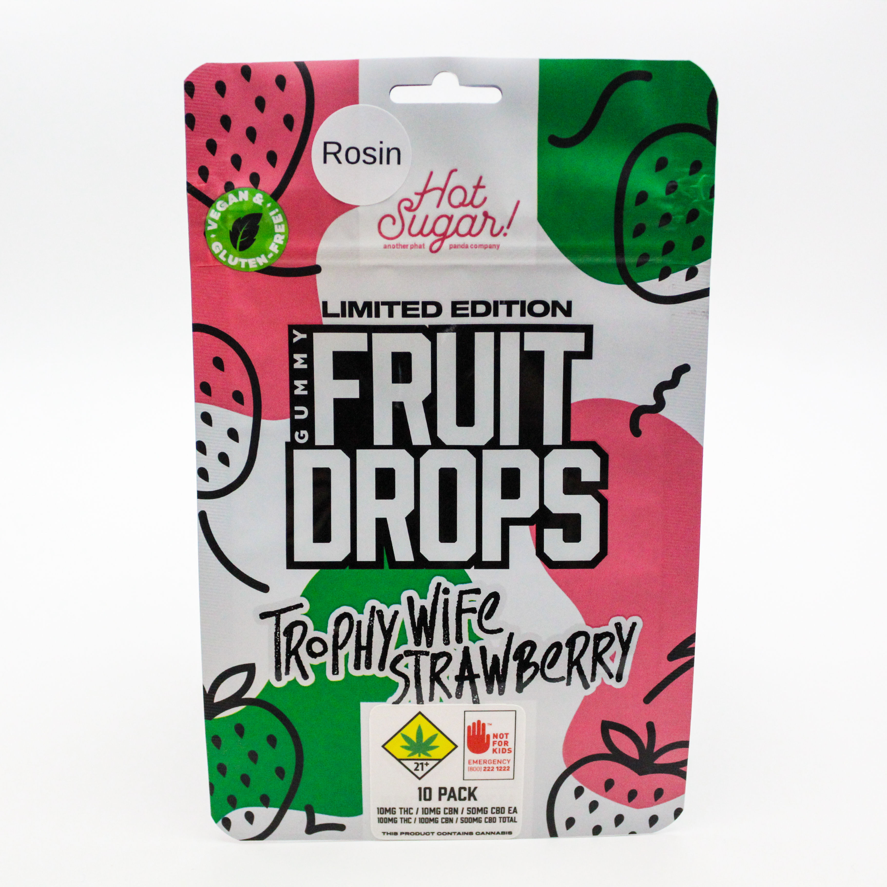 Rosin Fruit Drop Trophy Wife Strawberry - Hot Sugar | Central District