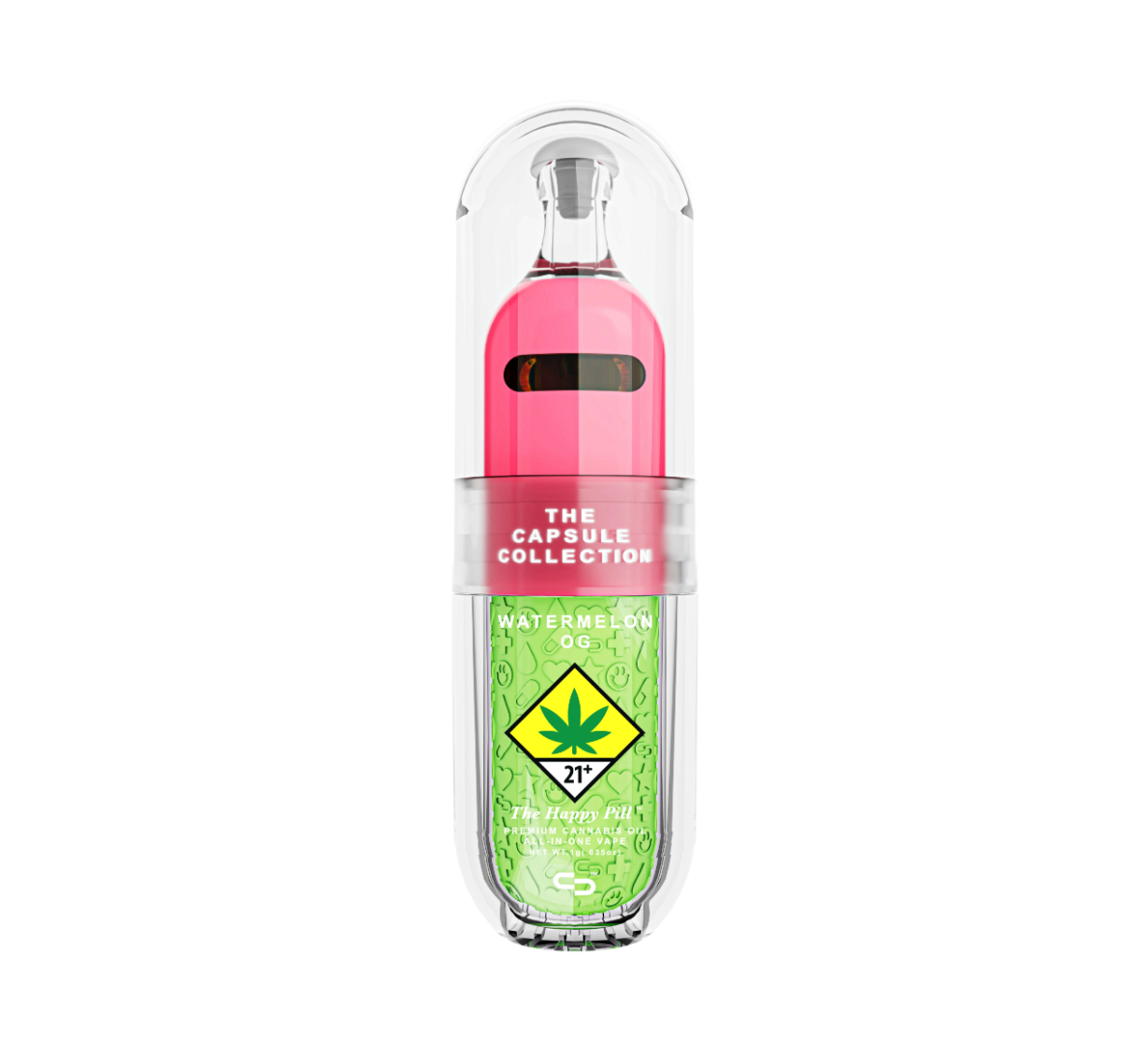 Micro Bar Capsule Disposable Cartridge Watermelon OG