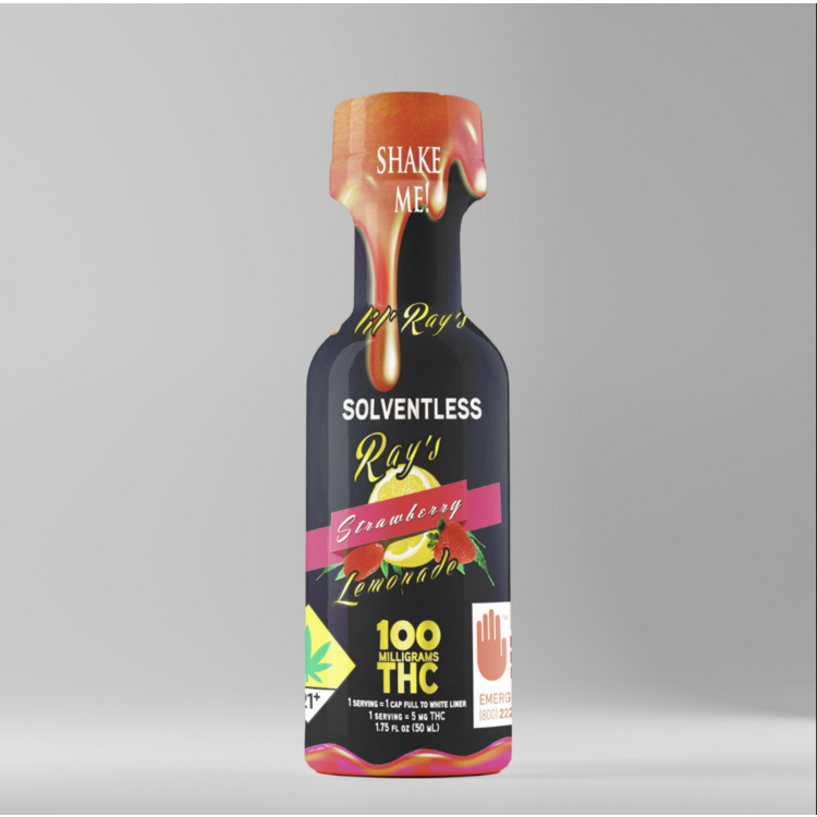 100mg Strawberry Lemonade Beverage Sativa