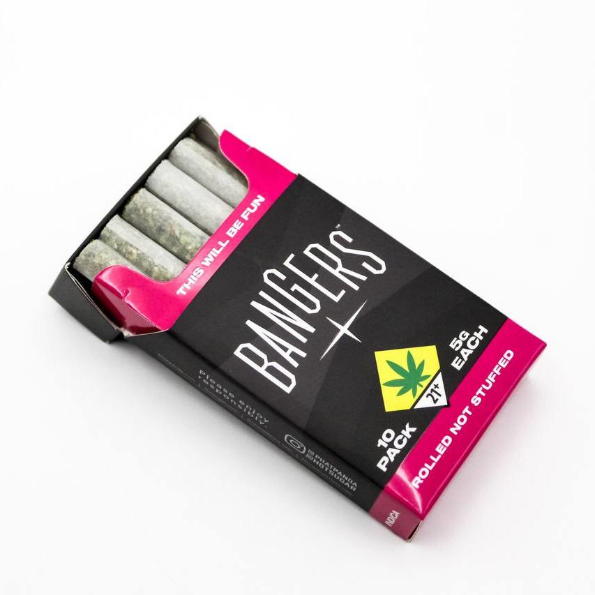 cigarette bangers Preroll Strange Lemons 5g (I) Bangers - Phat Panda