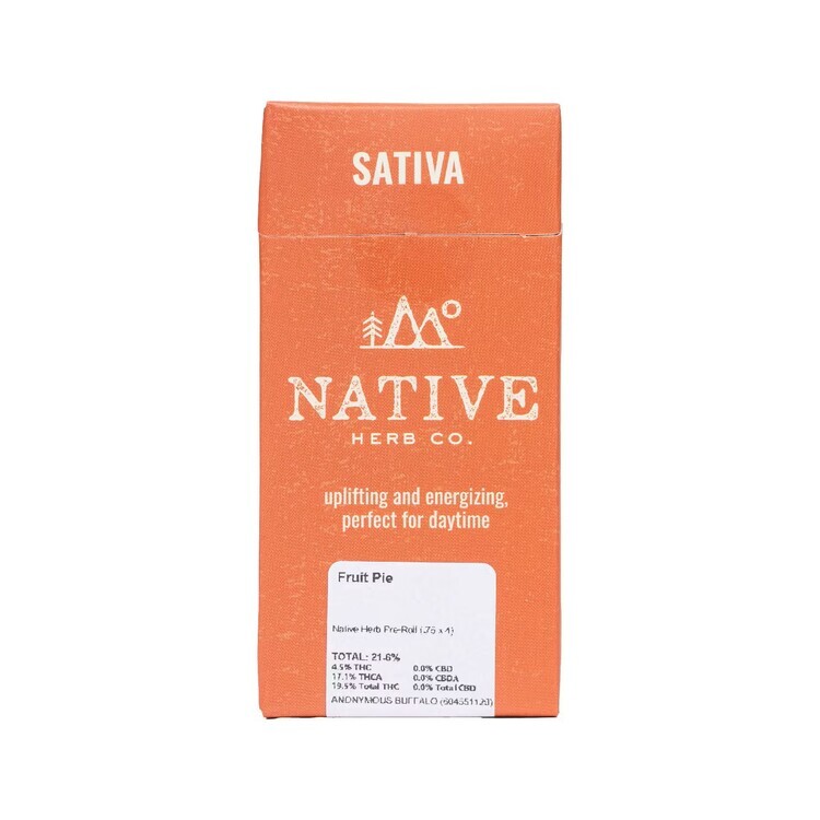Sour Amnesia - JOINT PK - 4 (0.75g) - NATIVE HERB