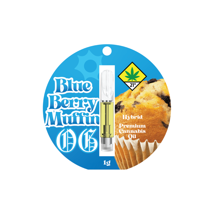 Blueberry Muffin OG - CART - (1.0g) - THE FARMERS MARKET