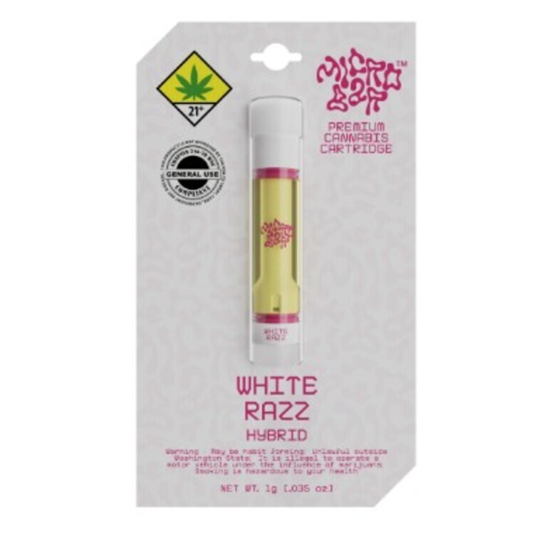 1g White Razz Cartridge