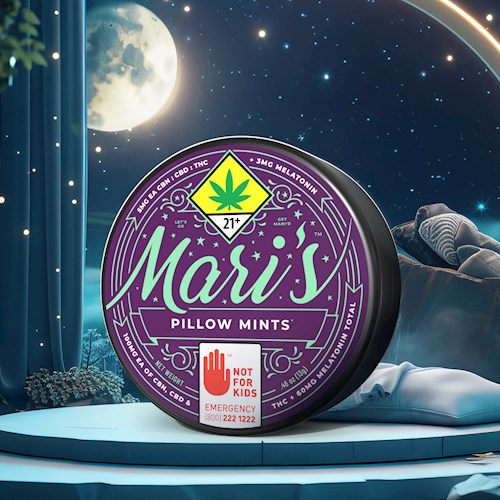 NCS Mari's Mints CBD:CBN:THC - Peppermint - Pillow - 20 PK 0.46oz