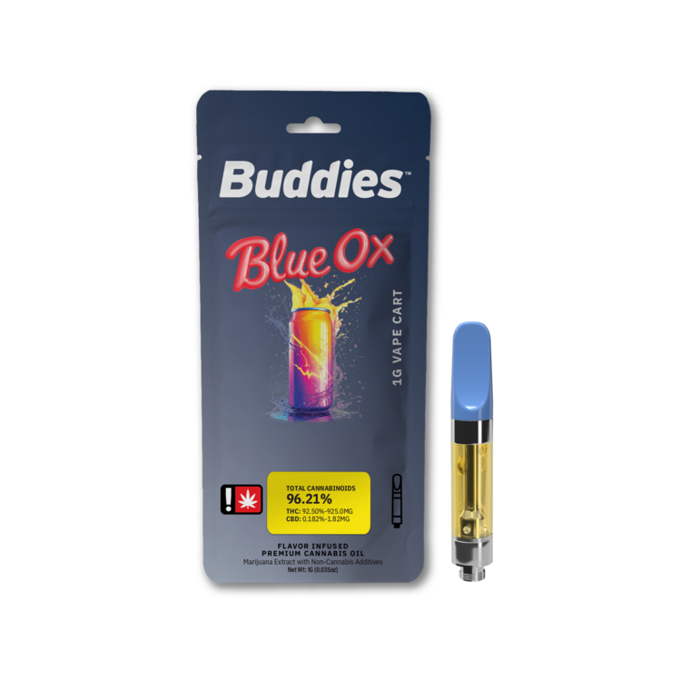 Flavored Blue Ox 1g Cart