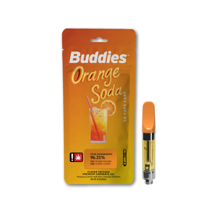Flavored Orange Soda 1g Cart