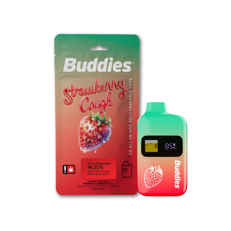 Flavored AIO 2g Strawberry Cough Cart