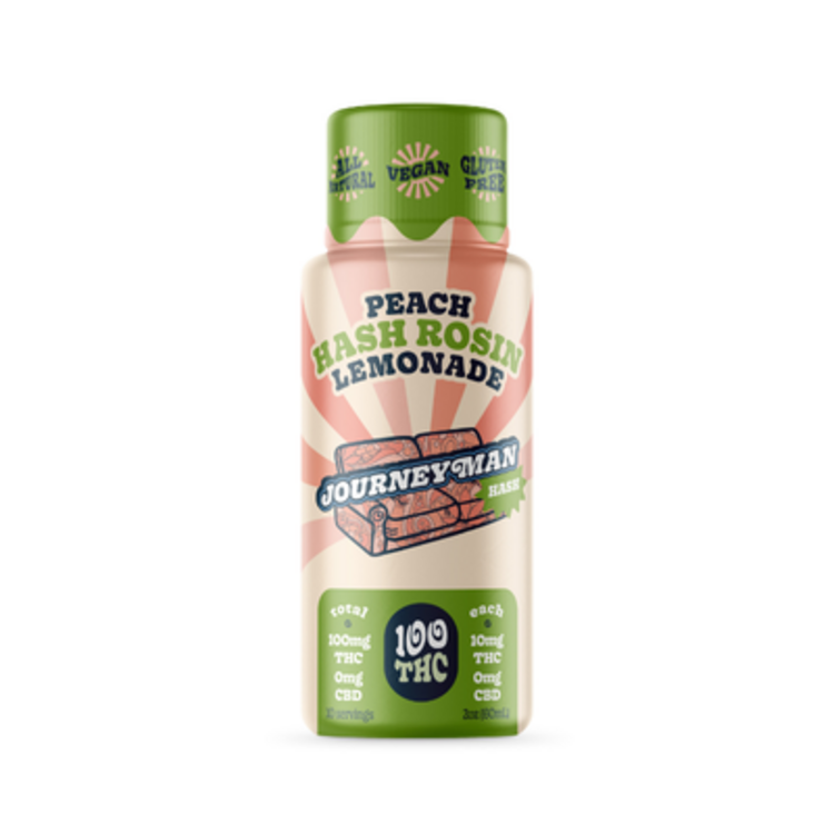 Peach Hash Rosin Lemonade