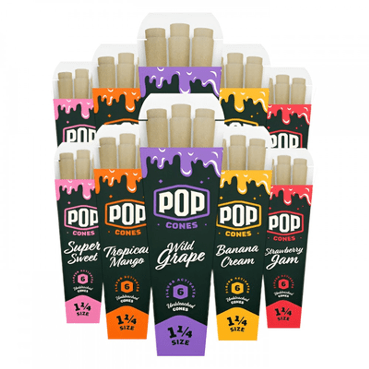 POP CONES: BANANA CREAM - 6 PACK ($5)