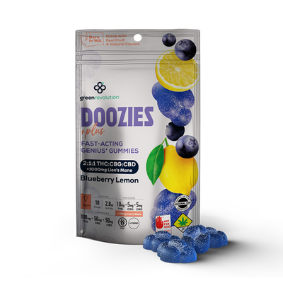 Doozies - Blueberry Lemon 2:1:1 10pk
