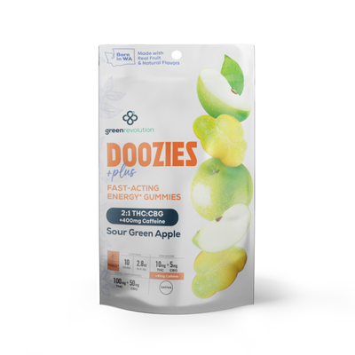 Doozies PLUS - Green Apple 2:1 CBG 10pk