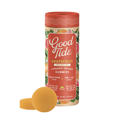 Good Tide Grapefruit Gummies - Sativa Rosin + CBD + CBC