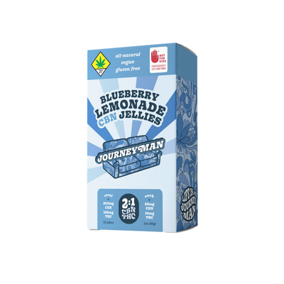 Blueberry Lemonade Jellies (100mg THC
