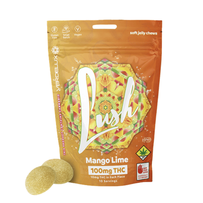 LUSH - MANGO LIME 100mgTHC - Sour Diesel