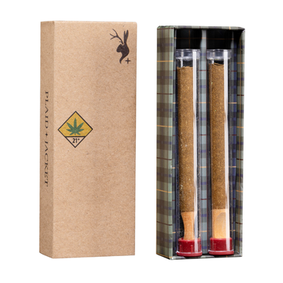 Plaid Jacket - Dirty White Girls ( S ) Blunt 2 x 1g