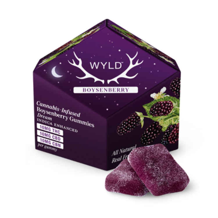 Edible Indica Boysenberry 1:1:1 CBN