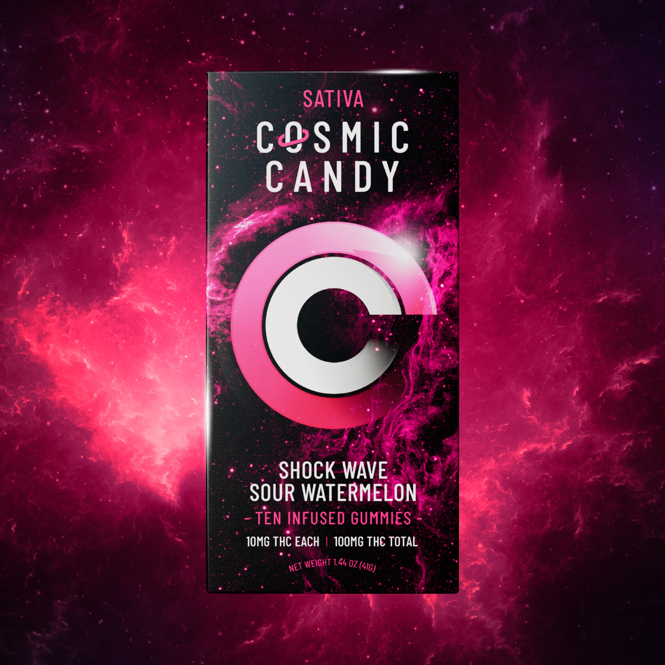 NWCS-Shock Wave Sour Watermelon Sativa 10pk
