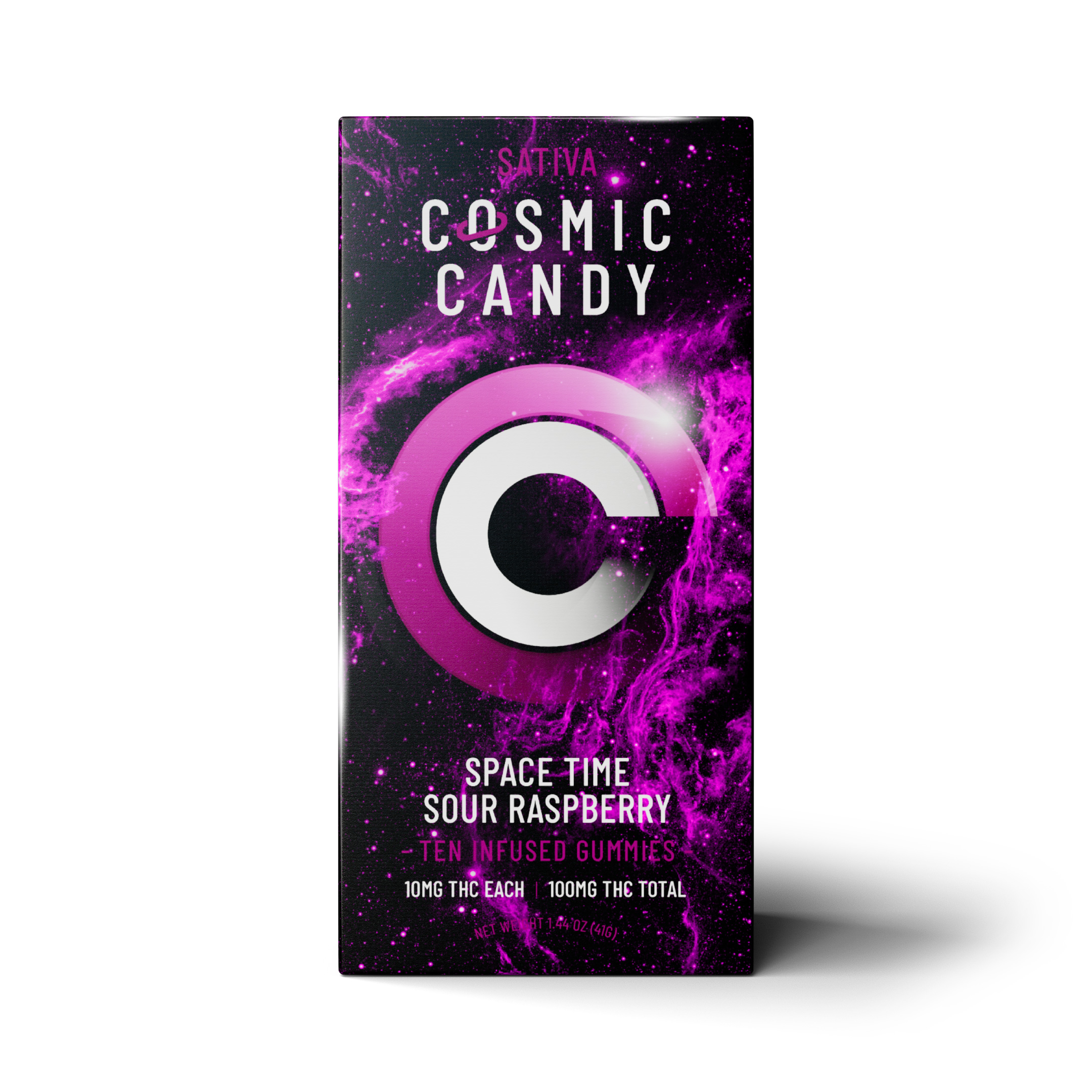 NWCS-Space Time Sour Raspberry Sativa 10PK