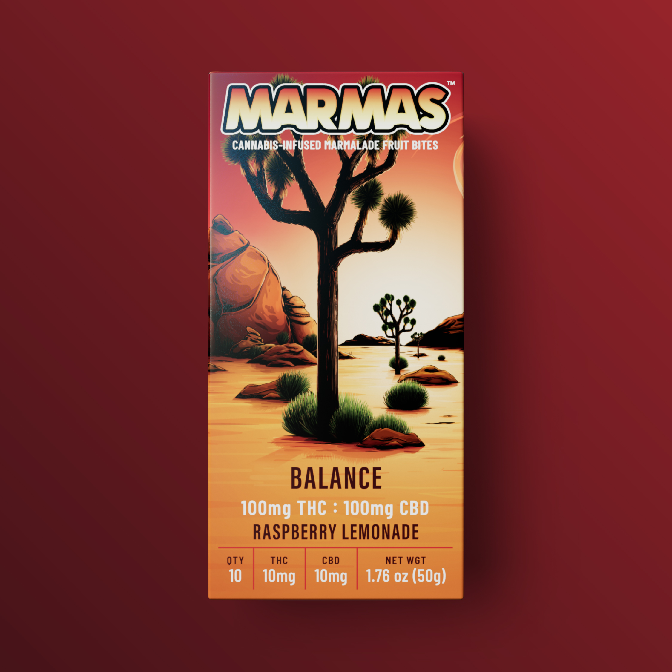 NWCS-Marmas Raspberry Lemonade 1:1 10pk