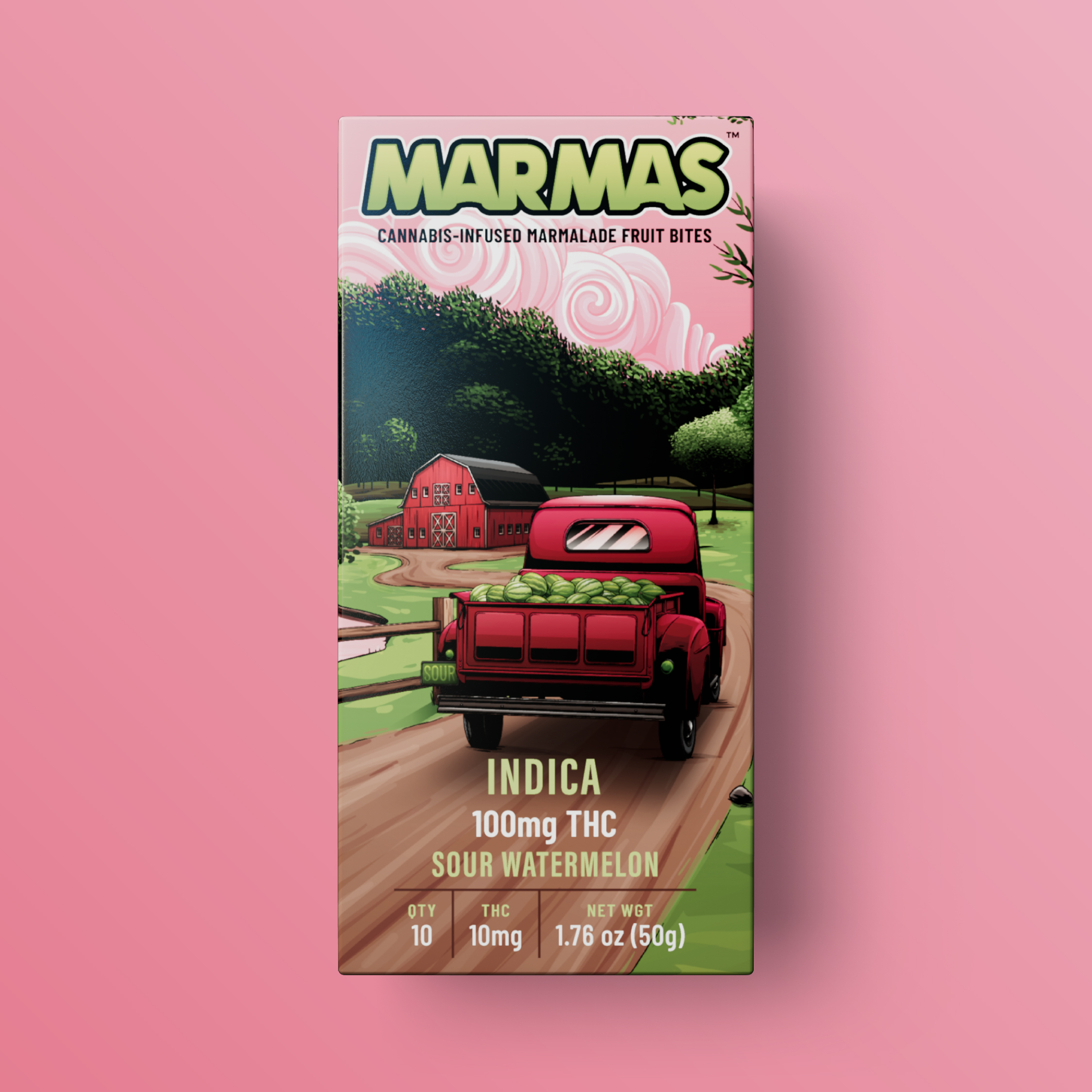 NWCS-Marmas Sour Watermelon Indica 10PK