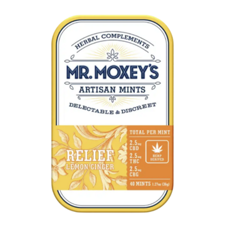 Moxey - Relief 1:1:1 Lemon Ginger Mints